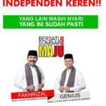 Ulasan Baliho FAGE (Irjen. Pol. Fakhrizal-Dr. Genius Umar)