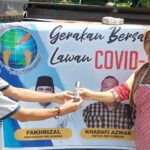 Lawan Covid-19, IWO Sumbar Bagikan Hand Sanitizer