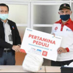 Pertamina Peduli dan Gunung Nago Group Salurkan  Bantuan ke Pemko Padang