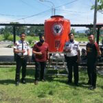 PT Semen Padang  Kembali Serahkan Bantuan Fasilitas Pencuci Tangan
