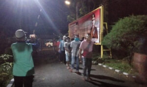 Langgar PSBB, 150 warga Lubuk Basung diamankan Kamis malam 7/5/2020 (foto Ist)