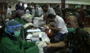 DPRD Sumbar Gelar Rapit Tes Bagi Pegawai dan Anggota DPRD