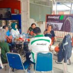 Ketua FWP-SB dan General Manager CV. Rani Ismael Sambut JKW