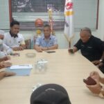 Hadapi Porwanas, Ketua PWI Sambangai KONI Sumbar