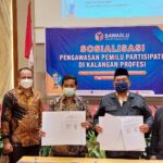 Bawaslu Sumbar Teken MoU Dengan Sejumlah Stackholder Untuk Memperkuat Pengawasan