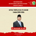 Mubes IKA FH Unand, Lewat Voting Prim Unggul Tipis dari S Budi Syukur