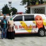 Anggota DPR-RI Nevi Zuairina Serahkan 8 Ambulan Untuk Pelayanan Sosial Kemasyarakatan