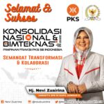 Hadir Pada Konsolidasi Nasional Pimpinan Fraksi PKS se Indonesia, Nevi Zuairina Dukung Agenda Pemenangan PKS 2024