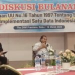 Diskusi JPS, Leonardy : Satu Data Indonesia Perlu Sinergi Pusat Dan Daerah