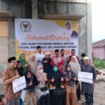 Nevi Zuairina Serah Terima TJSL Bantuan dari Bukit Asam dan Angkasa Pura