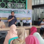 Baznas Kota Padang Gelar Pemeriksaan Mata Gratis