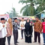 Nevi Zuairina Dukung dan Hadir Turnamen VOLLY Empat Kabupaten di Sumbar