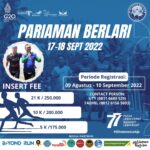 400 Runners Tantang Sandiaga Uno DI Ajang “Pariaman Berlari”
