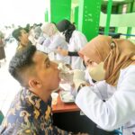 Ribuan MaBa Di Asrama Hijau  Periksa Gigi Gratis Baksoswil  FKG Unand