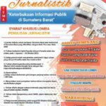 Lomba Penulisan Blog dan Karya Jurnalistik KI Sumbar Masih Menunggu Anda