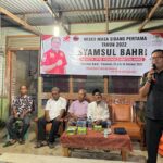 Setelah Tinjau Lokasi Infrastruktur dan Bantuan Bibit, Syamsul Bahri Kembali Jaring Aspirasi