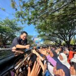 Erick for President Bergema dari Ribuan Massa yang Sambut Menteri BUMN di BIM