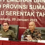 Dapil 6 Dibagi Dua, KPU Sumbar Usulkan 9 Dapil untuk Pemilu 2024