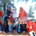 Senam Sehat Bersama Wakil Rakyat, Nevi Zuairina Sebar Puluhan Doorprize