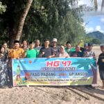 Jamaah Naqsabandiyah dan Kader GP Ansor di Padang Gelar Aksi Peduli Pantai