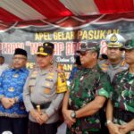 Polda Sumbar Gelar Apel Pengamanan Pasukan Operasi Mantap Brata Singgalang 2023-2024