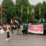 Ratusan Mahasiswa UNAND Gelar Aksi Damai Save Palestina, Kamu Tidak Sendiri, #UnandStandWithPalestina