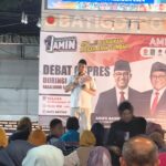 Nobar Debat Capres, Rahmat Saleh: Capres Kami Tak Punya Cacat Hukum