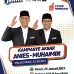 Kamis Pagi, Anies Baswedan Kampanye Akbar di GOR Agus Salim