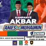 Kampanye Akbar di GOR Agus Salim, Rahmat Saleh: Abah Anies Cinta dan tak Pernah  Lupakan Sumbar