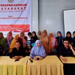 Hj. Nevi Zuairina Melakukan Kegiatan Aspirasi Masyarakat Menyampaikan Penguatan Sistem Demokrasi Indonesia