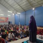 Hj. Nevi Zuairina Hadiri Kampanye dan Tabligh Akbar di 50 Kota, Menyampaikan Pentingnya Pendidikan dan Ekonomi Syariah