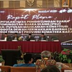 KPU Sumbar Gelar Rapat Pleno Rekapitulasi Hasil  Penghitungan Suara PSU DPD RI
