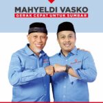 Mahyeldi-Vasco Usung Gerak Cepat untuk Sumbar
