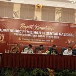 Rapat Konsiladasi Badan Adhoc Pilkada Serentak, Ketua KPU Sumbar: Perlu Komitmen Kuat Dan Tanggungjawab Mengatasi Setiap Masalah
