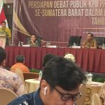 Debat Publik Difasilitasi KPU,  Rino : Harus Setara