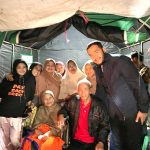 Fadly Amran dan Badan Rescue Nasdem Sumbar Sambangi Korban Kebakaran