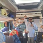 Dua Bus Kader dan Pengurus Partai Gerindra Sumbar Menuju Jakarta Hadiri Pelantikan Presiden Prabowo