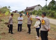 Polres Mentawai Gandeng Dinas Pertanian Tanam Jagung di Lahan Tidur Dukung Ketahanan Pangan Nasional