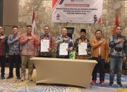 Pengawasan Iklan dan Pemberitaan di Media Cetak, Elektronik dan Medsos, Bawaslu Teken MoU Dengan KPU dan KPI Sumbar