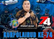 Khadafi Azwar Apresiasi Kiprah Polairud di HUT ke-74