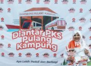 Hj. Nevi Zuairina Lepas Rombongan Pemudik Program “Pulang Kampung Diantar PKS”