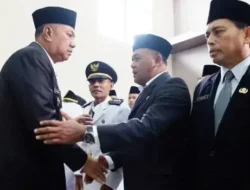 Lantik Susulan Pejabat Meranti, Empat Absen Saat Pelantikan!