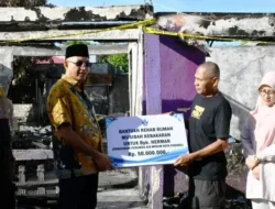 Perumda Padang Aktif Bantu Korban Kebakaran, Salurkan Rp50 Juta