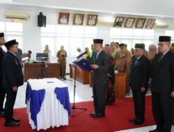 Bupati Tanah Datar Lantik Sekda, Rotasi Jabatan Pimpinan Tinggi