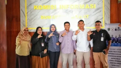 Perkuat Transparansi, KPU Sumbar Kunjungi Kantor Komisi Informasi