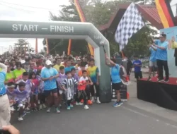 Seribuan Pelari Ramaikan Fun Run HUT Padang ke-356
