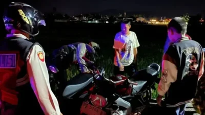 Polisi Tindak Balap Liar di Solok, Amankan Kendaraan