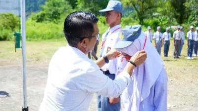 Diklat Paskibra Dharmasraya Bentuk Karakter, Siapkan Pengibaran Bendera