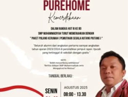 SMP Muhammadiyah Padang Panjang: Alumni Ambil Ijazah Gratis HUTRI