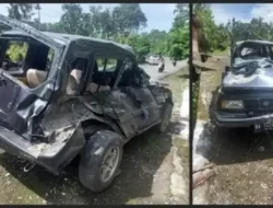 Escudo Tabrak Rumah di Agam, Pengemudi Tewas, Satu Luka